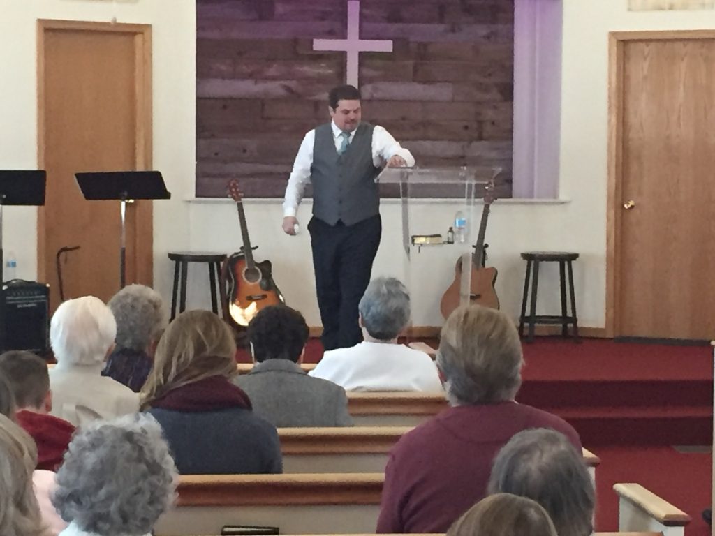 Pastor David Preaching